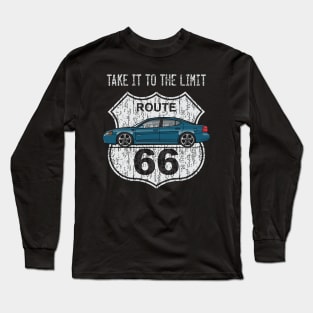 Route 66 Blue 2 Long Sleeve T-Shirt